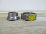 1" Schweiß Verschraubung 28 mm 1 1/2" Verschraubung Edelstahl S16/342