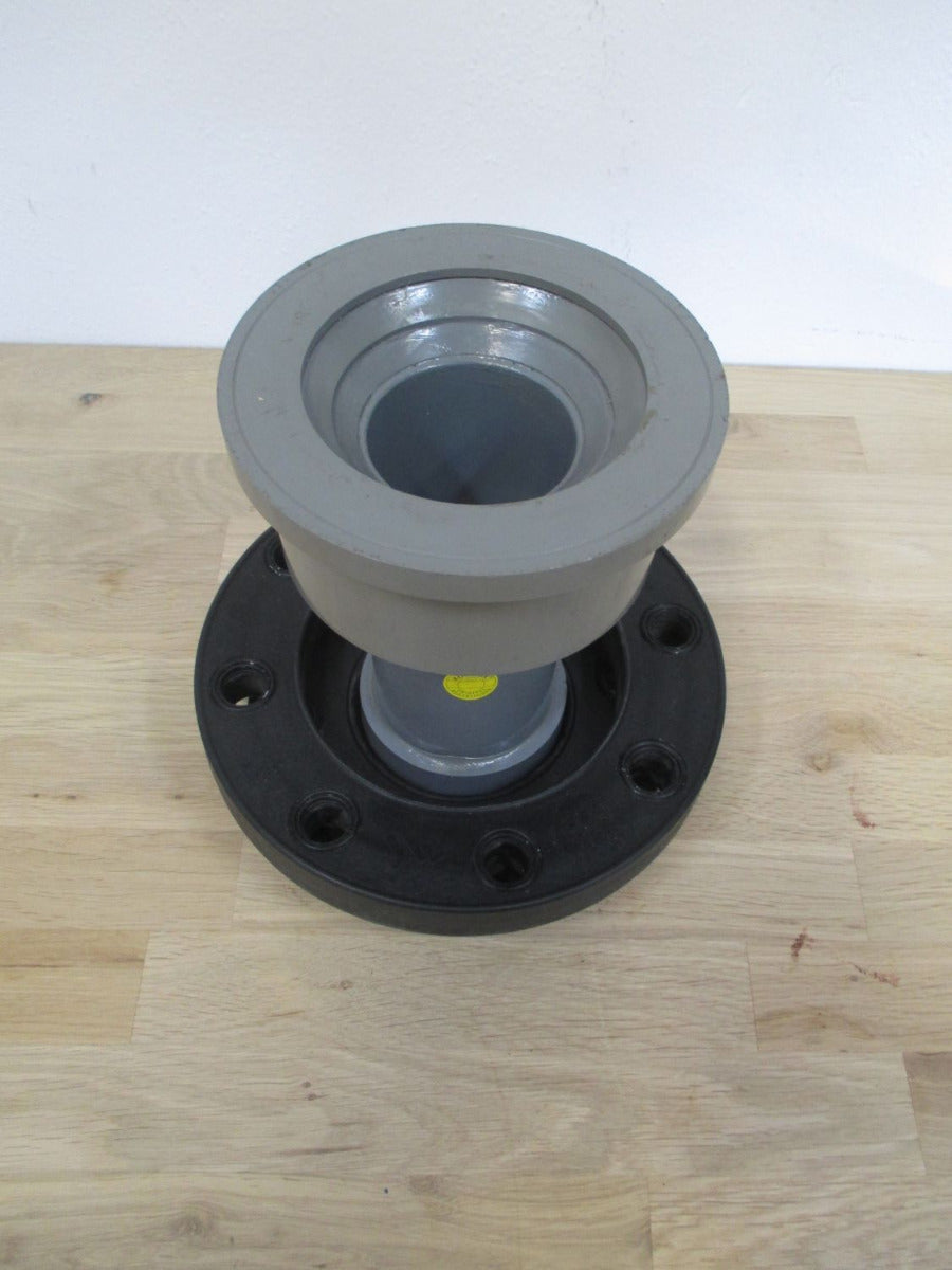 PPVGF Flanschadapter Distanzstück Übergang DN 100 DN 65 PN 16 S16/370 