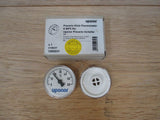 Uponor Provario Klick-Thermometer 0-60°C Verteiler Absperrhahn Pumpenkost S17/60