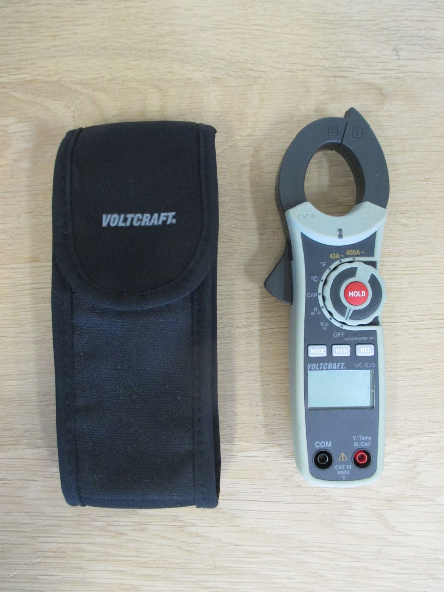 Stromzange Voltcraft VC-520 digitales Messgerät CAT III 600 V S20/17
