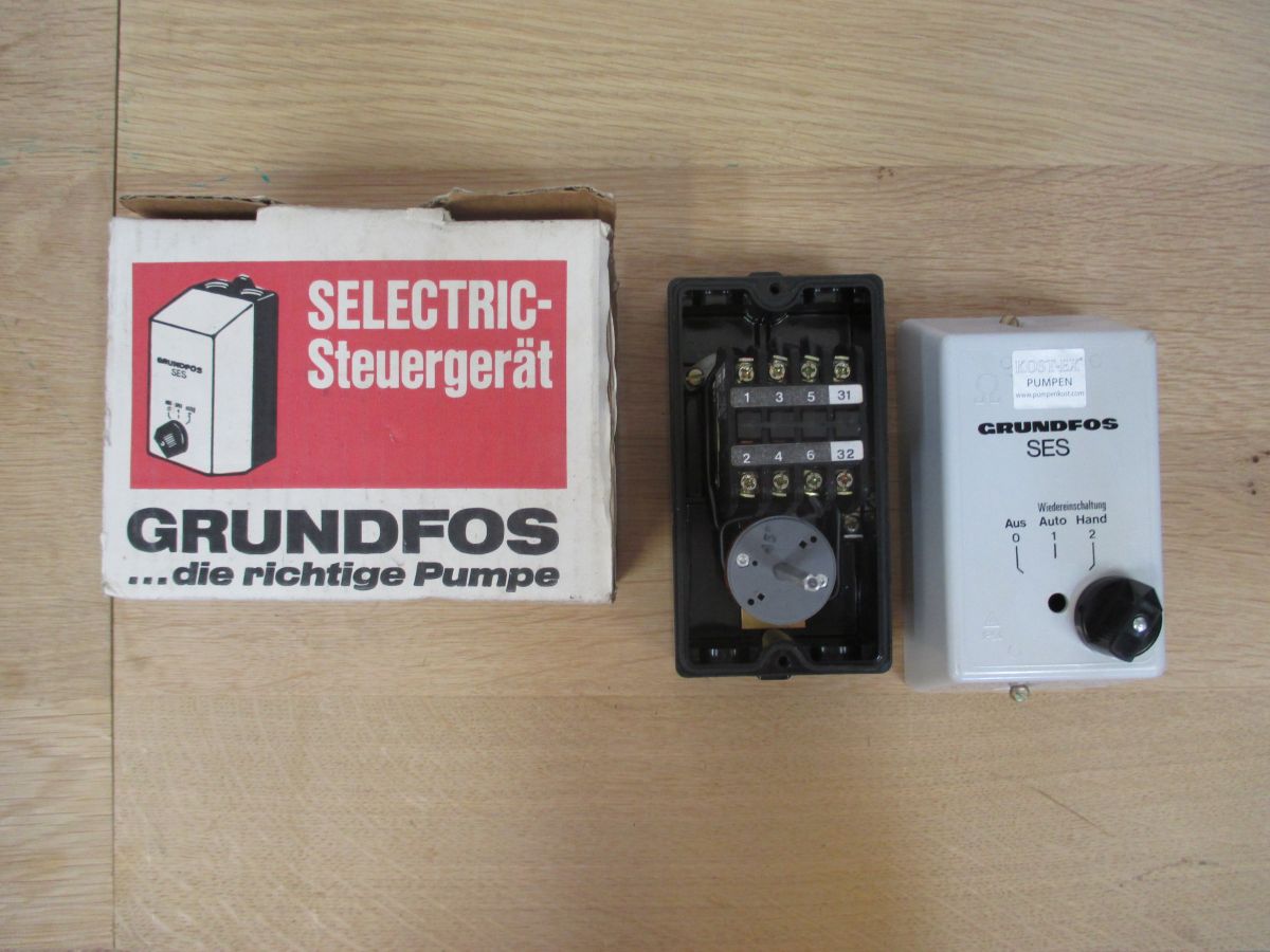 Pumpen Steuergerät Grundfos Selectric SES 380 V Bestnr.: S21/19