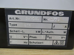 Pumpen Steuergerät Grundfos Selectric SES 380 V Bestnr.: S21/19