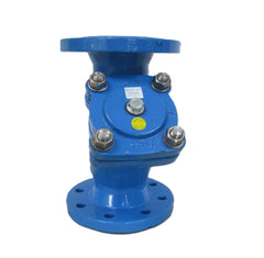 Fromme Schrägsitz - Schmutzfänger ohne Sieb  DN 80 PN16 GG 25 Höhe 310 mm   S8/6