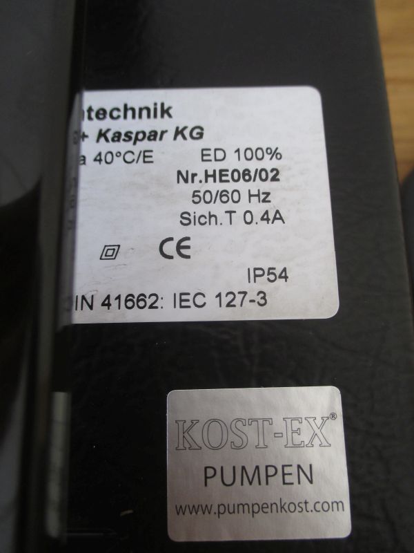 Sicherheitstrenntrafo Weiland + Kaspar ET-CEE pri 230 V sek 42 V 63 VA T17/1