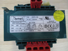 Trafo Ismet CSTN 160 pri 230 V sec 15 V 24 V 4,16 A 4 A 160 VA KOST-EX T9/355
