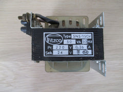 Trafo Fritzco SNS 05/24 pri 220 V 0,26 A sek 24 V 50 VA KOST-EX T9/835