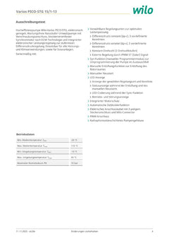 Wilo Varios PICO STG 15/1-13 130 vielseitigste Austauschpumpe 1x230V Umwälzpumpe PK25/335