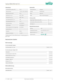 Wilo Varios PICO STG 15/1-13 130 vielseitigste Austauschpumpe 1x230V Umwälzpumpe PK25/335