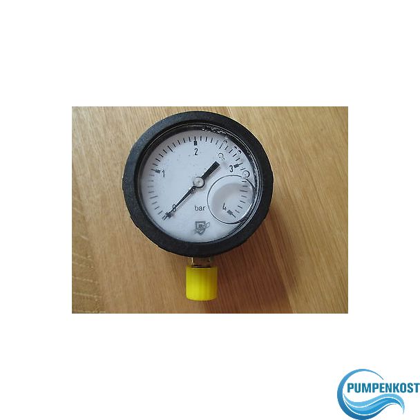 Scheich Druckmanometer 4 bar Druckmesser 60 mm mit Dämpfung Druck KOST-EXS10/168
