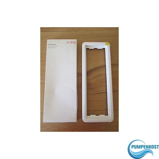 Siedle Kombirahmen KR 513 - 1 AW weiß  Türsprechanlage KOST - EX S14/253
