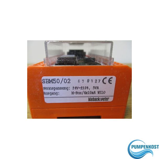  Kieback & Peter SBM50/02 für Wilo Pumpensteuerung Nr. 670106  S14/319