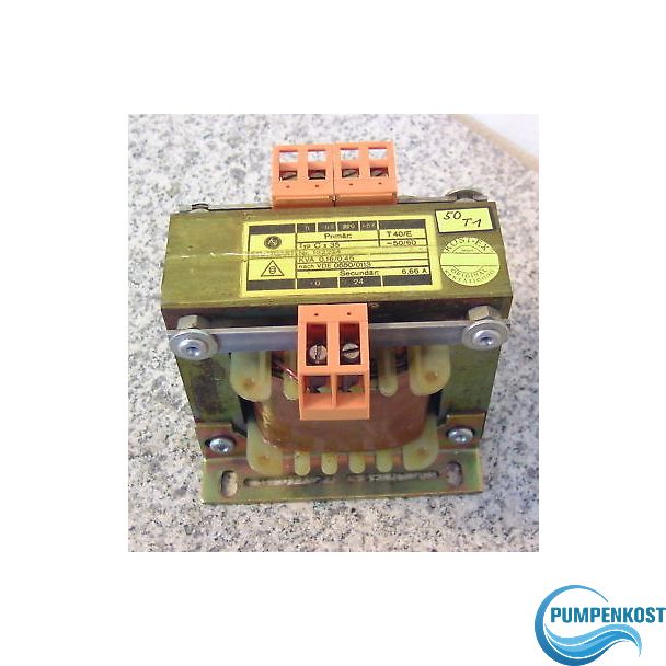 Cx35 Nr. 162224  Trafo 220 V sec 24 V 6,66 A 160  kVA  T10/296
