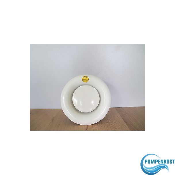Tellerventil 100mm  Lüftungs Wandventil Abluftventil Rosette  S15/124