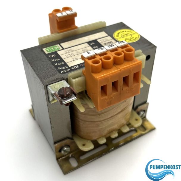 TTH Transformator Trafo EME pri 230V +/- 5% sek 24 V 120 VA T9/554