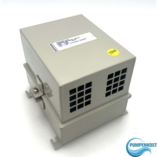 Siemens Trafo-Schaltkasten 4AM4853-6CE – Blechgehäuse pulverbeschichtet T9/48