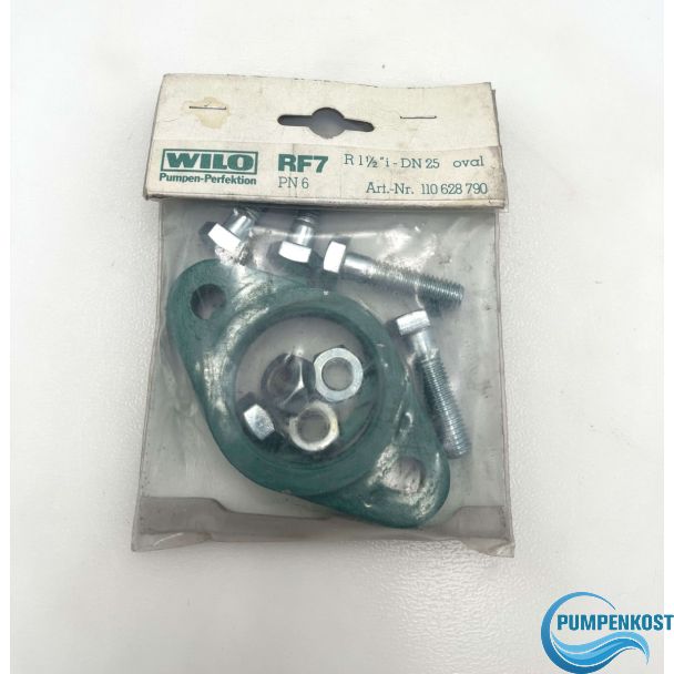 WILO Ovalflansch RF7 R 1 1/2 Zoll - DN 25 Art.-Nr.: 110628790  P15/266