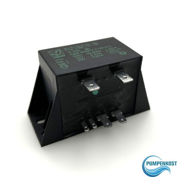 Hahn  BV EI  480176 T-Nr.  3881771 Trafo  pri. 240V  sec. 22 V / 29 V AC  T12/49