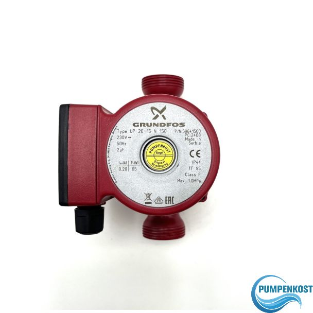 Grundfos UP 20-15 N 150 Zirkulationspumpe  PL24/6