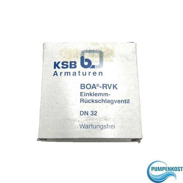 KSB BOA-RVK Rückschlagventil Rückflussverhinderer DN 32   S10/47