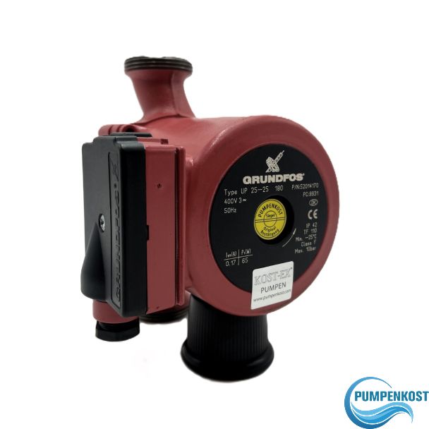 Grundfos UP 25-25  180 Heizungspumpe Umwälzpumpe 3x400 V  P14/363