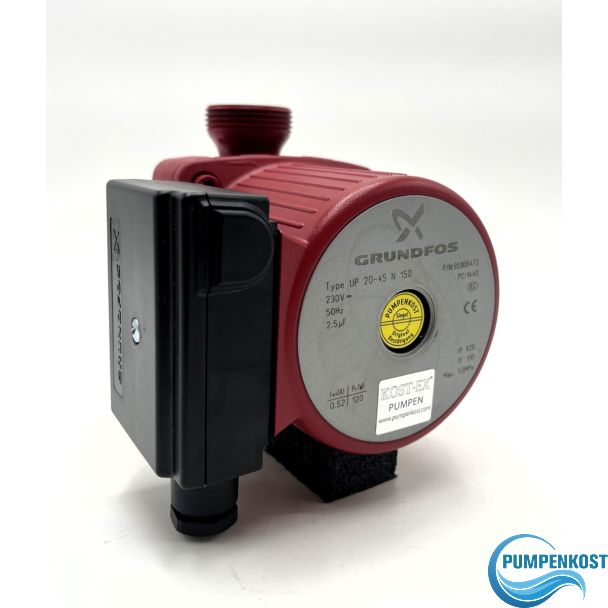 Grundfos UP 20-45 N Edelstahl 1x230V Trinkwasserpumpe P15/365
