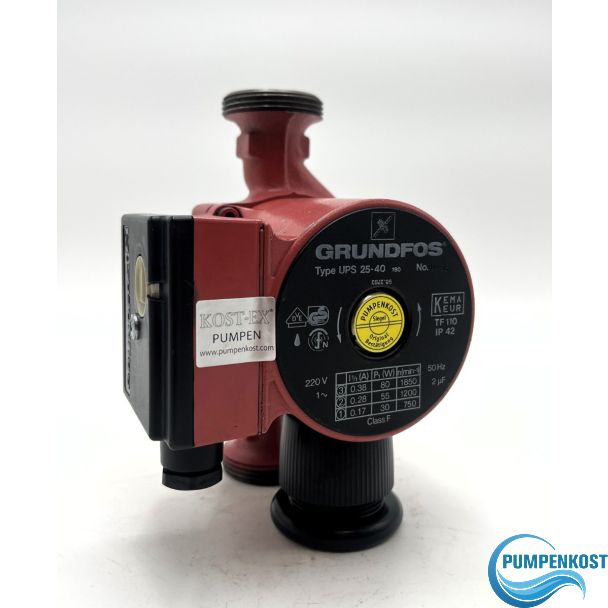 Grundfos UPS 25-40 180 Heizungspumpe P15/595 