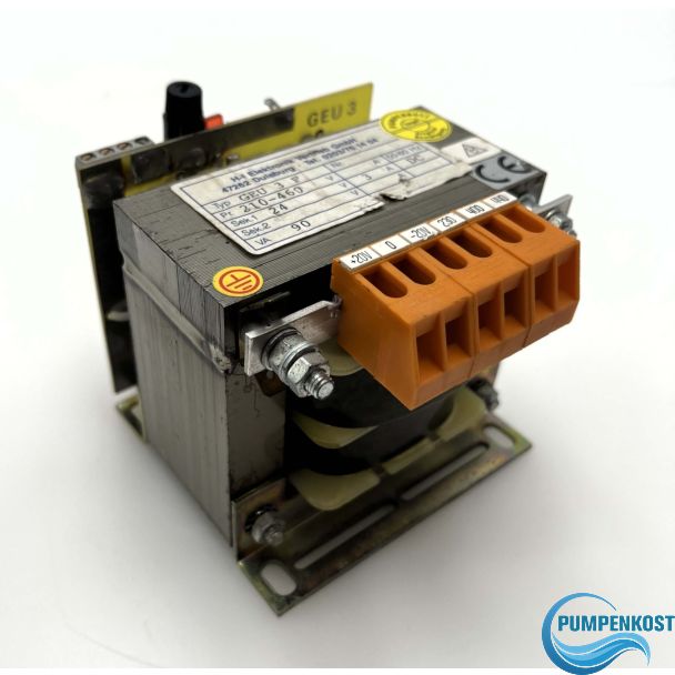 H-I Elektronik GEU 3 F Transformator – 230/400/440 V auf 24 V DC, 90 VA Trafo Beschreibung T10/169