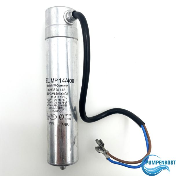 Grundfos Kondensator 14 MF für Series 200 UMC UPC SEL MP 14/400 P13/1349