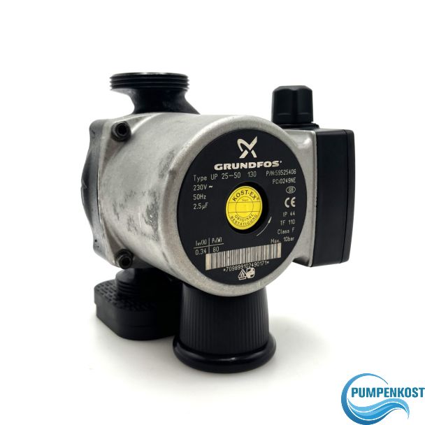 Grundfos UP 25-50 130 Umwälz- Heizungspumpe 1x230V  P14/941