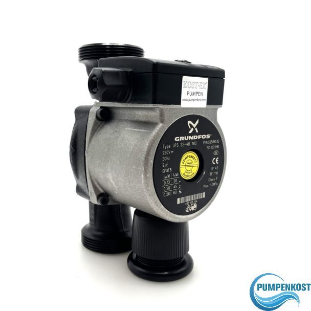 Grundfos UPS 32-40 180 Heizungspumpe 1x230V P16/444 