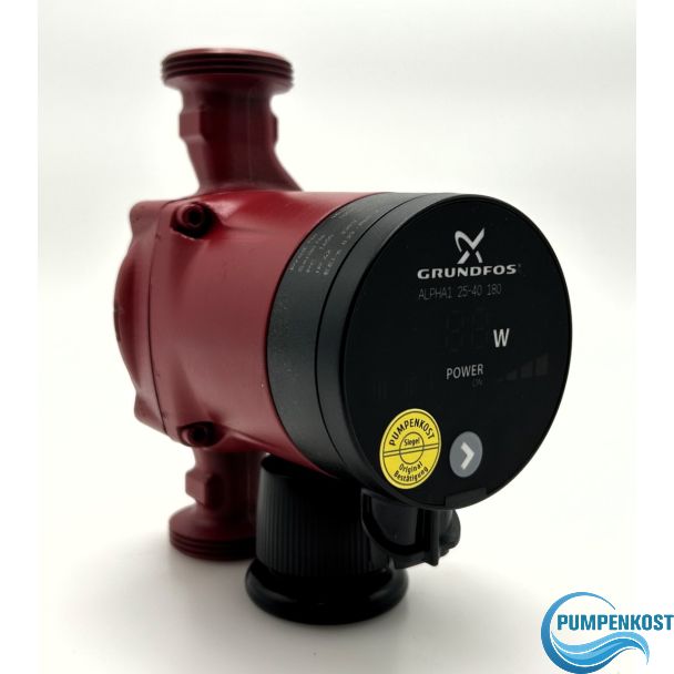 Grundfos Alpha1 25-40 Energiesparpumpe 1x230V Heizungspumpe P18/6