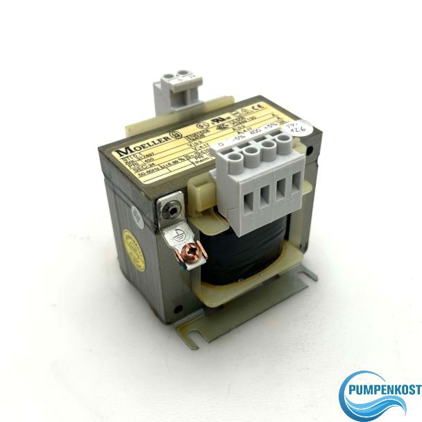 Moeller Trafo 400V auf 24V 100VA Steuertransformator STI 0,1 T9/126