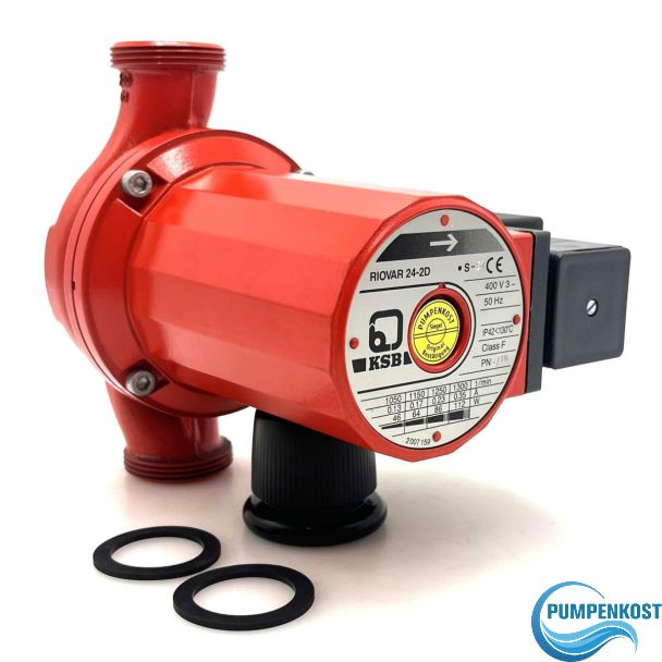 KSB Riovar 24-2 D S-E Heizungspumpe 3x400V Umwälzpumpe 180mm P14/240