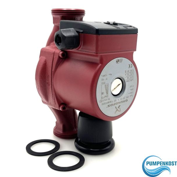 Grundfos UPS 25-60 N 180 Zirkulationspumpe 1x230V Heizungspumpe Brauchwasserpumpe P15/3