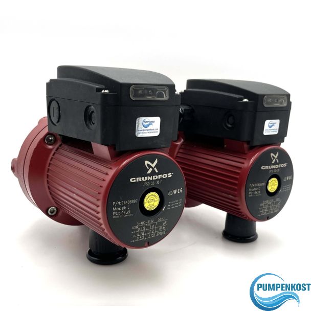Grundfos UPSD 32-30 F 220mm Heizungspumpe 3x400V Umwälzpumpe Doppelpumpe P14/1036
