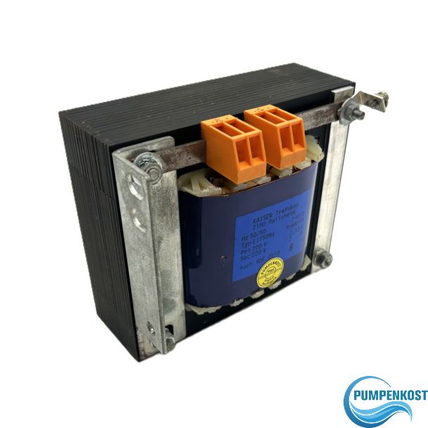 Kaiser Transformator  EI 150 Na  Trafo  pri.220V  sek.220V  2 A  400 VA  T9/1037
