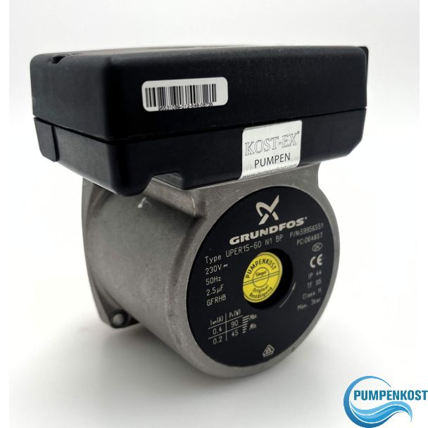 Grundfos UPER 15-60 N1 BP Pumpenkopf Heizung Ersatz 1x230V  P8/766