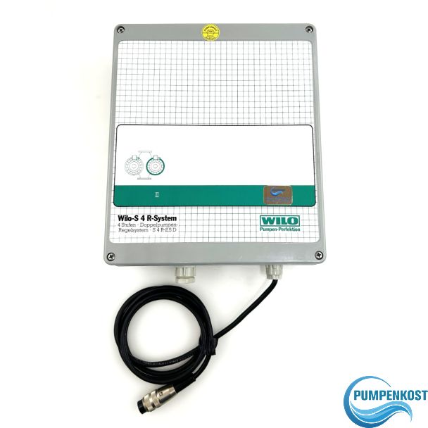 Wilo - S4   R - System   4 Stufige Doppelpumpen - Regelung Pumpenregler S14/186