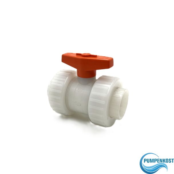 Stübbe Kugelhahn C 100 DN 40 PN 16 PVDFPTFE FPM K18/316