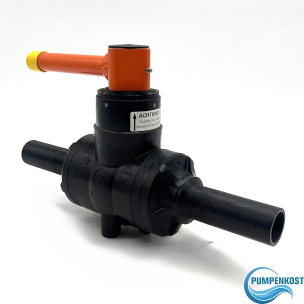 Stübbe C 126 Kugelhahn DN 25 d 32 PE 100 NBR Nr. 126920 Pumpenkost K18/337