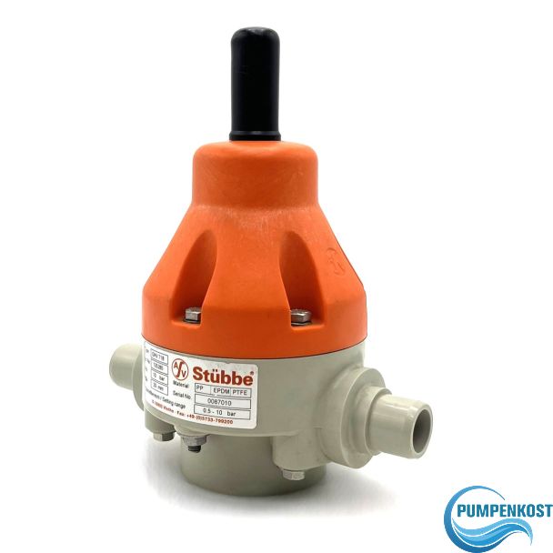 STÜBBE DHV 718 Druckhalteventil DN 20 mm Nr. 135285 PN 10 Bestnr.:K18/325