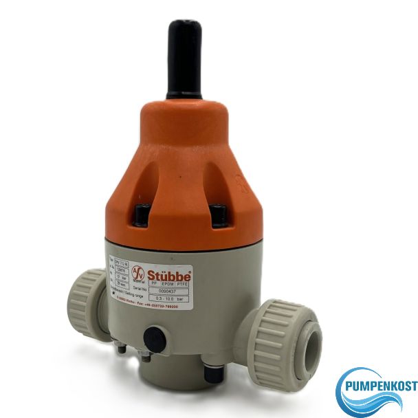 STÜBBE DHV 712 R Druckhalteventil DN 20 d 25 Überstromventil Pumpenkost K18/346