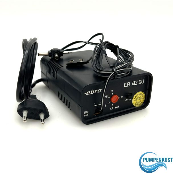 Universal Netzteil Ebro EB 412 SU Output 4,5, 6, 7,5, 9, 12v - 400ma T8/113