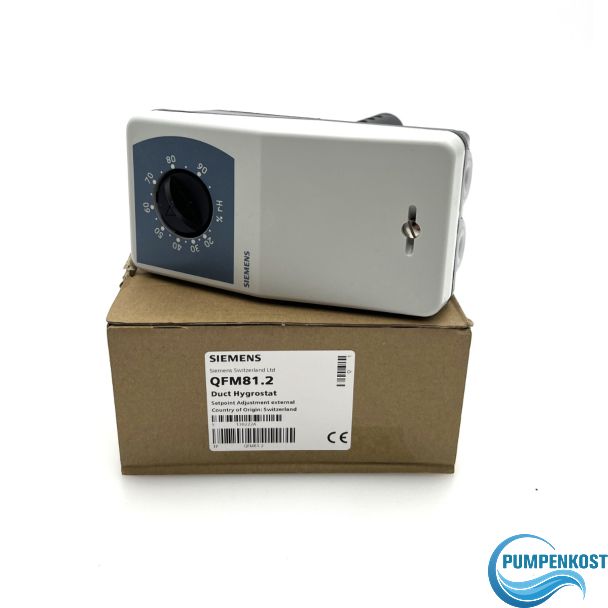 Siemens Kanalhygrostat  QFM 81.2  Feuchtefühler Feuchtesensor S13/217