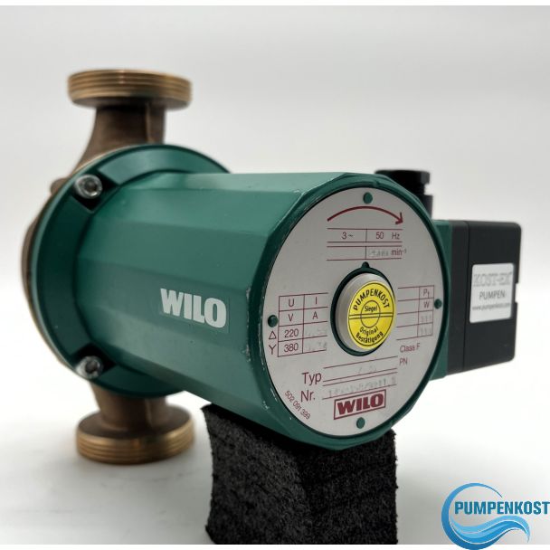 Wilo Z-30  Rotguss Trinkwasserpumpe Brauchwasserpumpe  3x380V  P13/1259