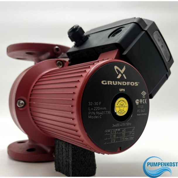 Grundfos UPS 32 - 30 / F Heizungspumpe Umwälzpumpe 3x400V  P15/558 