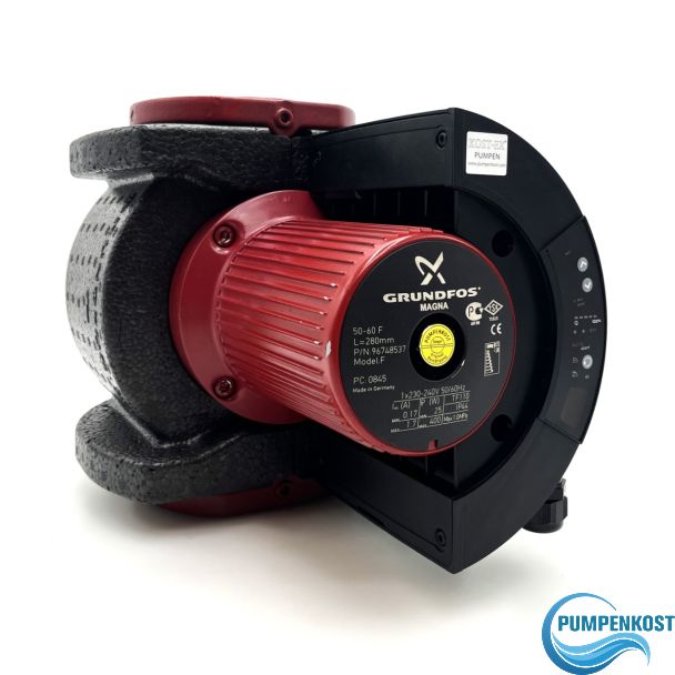 Grundfos Magna 50 - 60 F Stromspar- Heizungspumpe 1x230V  P16/307