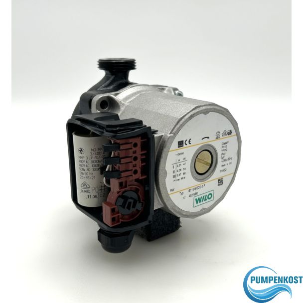 Wilo ST 15 / 8 ECO - 3 P Solarpumpe ohne Deckel Klemmkasten 1x230V P25/13