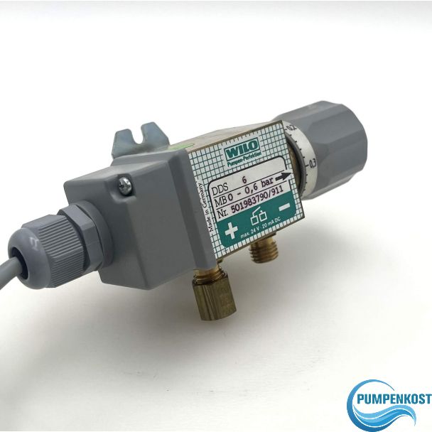 Wilo DDS 6 Differenzdruckschalter MB 0-0,6 bar Nr. 501983790/911 max. 24 V  P8/590