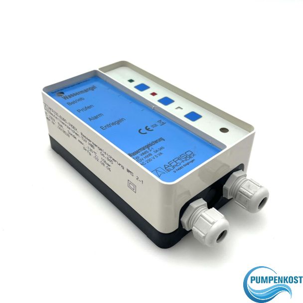 Afriso Wassermangelsicherung WMS 2-1 – 230 V, 5 A, 10 bar | gebraucht, Top-Zustand S10/92